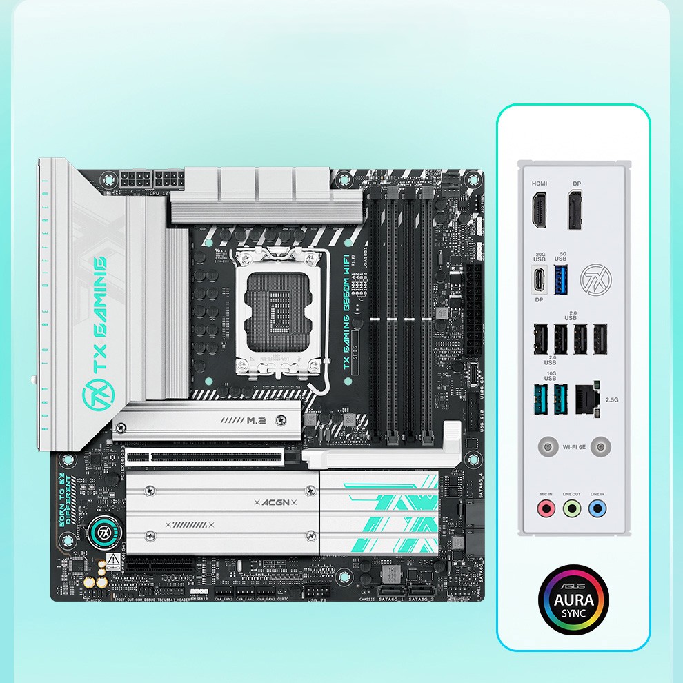 2025 New Released TX GAMING B8 - огляд і ціна X870E Atx Motherboard